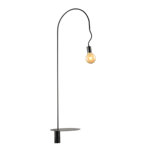 Luminária Coluna Aramis 1xE27 Preto Fosco Avant