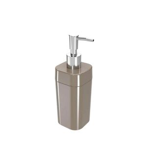 Porta Sabonete 290ml 6.5x6.5x19.2cm Liquido Splash Warm Gray Brinox