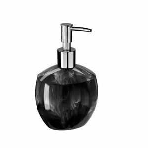 Porta Sabonete 300ml 10.6x8.5x17.2cm Liquido Spoom Marmore Preto Brinox
