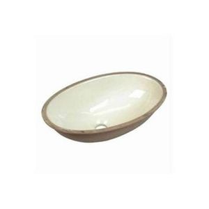 Cuba de Embutir 49,5x33cm Oval Pergamon Celite