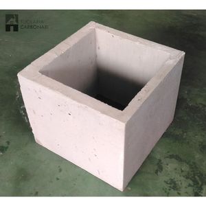 Duto para Churrasqueira 30x30x25cm Pré-moldado Lisa concreto Bratific