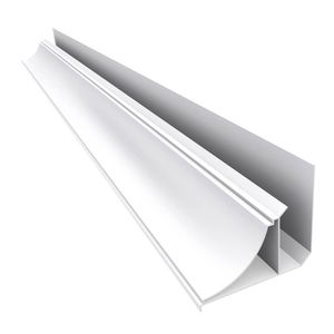 Arremate 6.00m 06mm/10mm Pvc Sanca P/forro Branco Mais Pvc