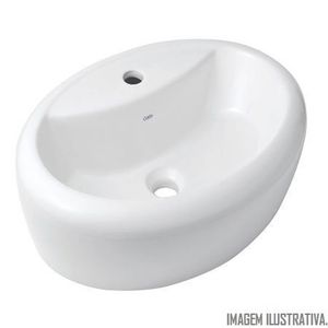 Cuba de Apoio 51X39cm Aloha/Up Branco Celite