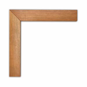 Guarnição para Porta de Tauari 210x100x05 Verniz Natural Madeira