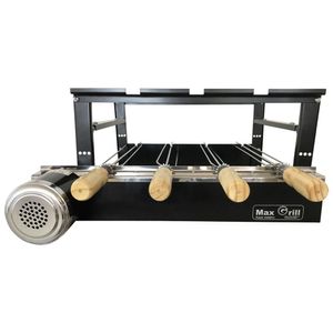 Kit Giratório 4 Espetos Grill 220v Max Grill