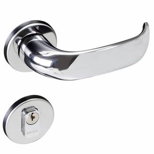 Fechadura Roseta Copa em Zamac 962-80 Externa Cromado Pado