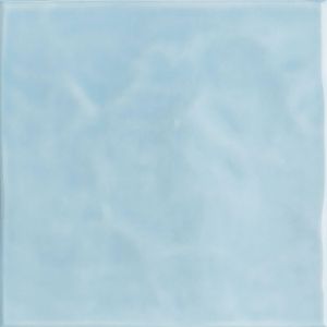 Revestimento Brilhante 20x20 para Piscina Azul Céu Onda Extra Eliane