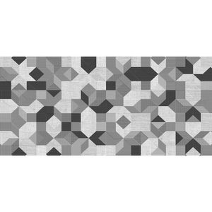 Revestimento Acetinado Retificado 46x100 Glam Gray RT46507 Mate Relevo Extra Embramaco