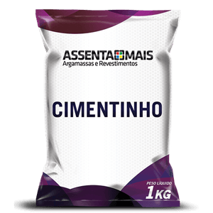 Cimento 1kg Branco Assentamais