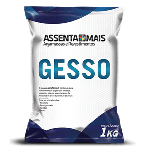 Gesso Rápido 1kg Assentamais