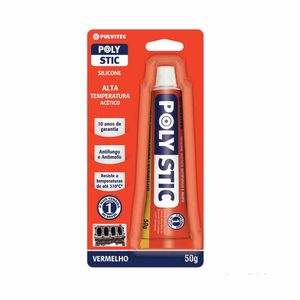 Adesivo Silicone 50g Polystic Vedante Pulvitec