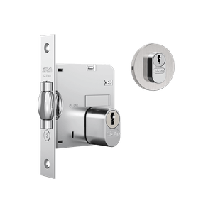 Fechadura Pivotante 1005 Classic Roseta Redonda Cromado Stam