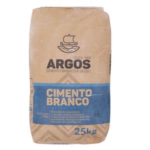 Cimento 25kg Estrutural Branco Assentamais