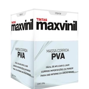 Massa Corrida 20Kg Pva Caixa Maxvinil