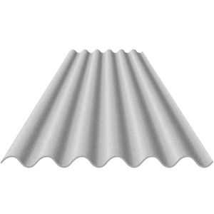 Telha Fibrocimento 1.53x1.10x6mm Ondulada Eternit