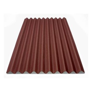Telha Ecológica 200x95cm Clássica Vermelha Onduline