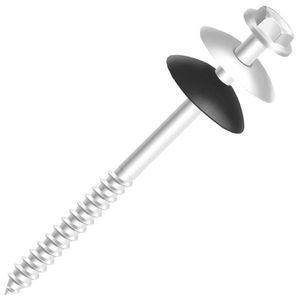 Parafuso para Telha 1/4x110mm Rosca Soberba com Vedação Parafix