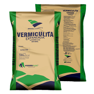 Vermiculita 100lt Expandida S. Fina Vermifloc
