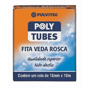 Veda Rosca 18mm (3/4)x25 Metros Pulvitec