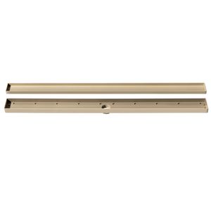 Ralo Oculto 5x90cm Linear Bege Gemell