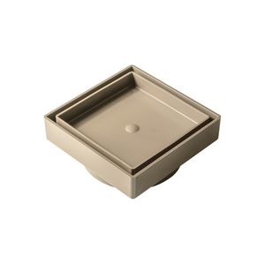 Ralo Oculto 10x10cm Personal Bege Gemell