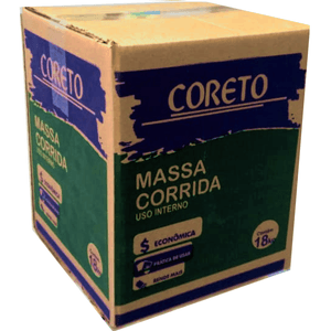 Massa Corrida Interior 18kg Pva Caixa Coreto