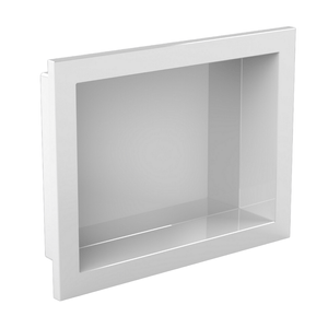 Nicho para Embutir 30x40cm Abs Branco Arquitech