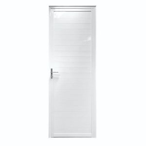 Porta 210x86 Lambri Direita Branca Lider