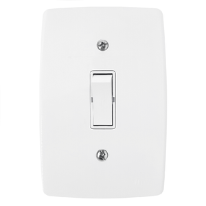 Interruptor de 1 Tecla Simples Finesse Branco Blux