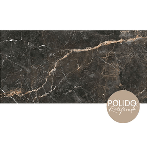 Piso Polido Retificado 60x120 Gran Imperium Dark Extra Formigres Premium