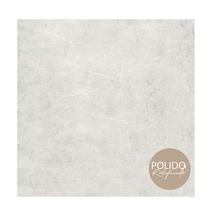 Piso Polido Retificado 87x87 Persa Cinza Extra Formigres Premium