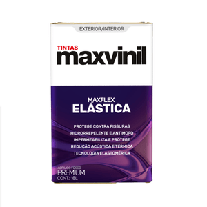 Tinta Emborrachada Externa 18L Maxflex Branco Neve Maxvinil