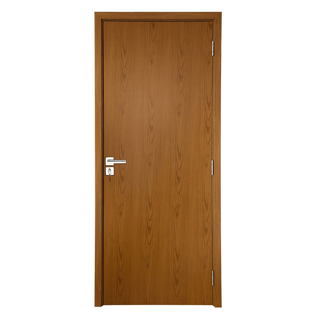 Kit Porta Pronta 210x90 sem Fechadura Champanhe Zema