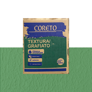 Textura Verde Musgo Caixa 20kg Coreto/Neoton