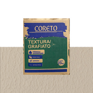 Textura 20Kg Caixa Nova Camurça Coreto/Neoton