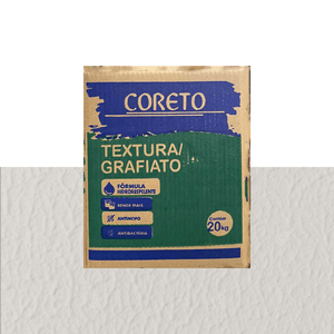 Textura 20Kg Caixa Branco Gelo Coreto/Neoton