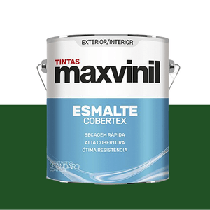 Tinta Esmalte Sintético Cobertex Externa 3,6L Standard Brilhante Verde Folha Maxvinil