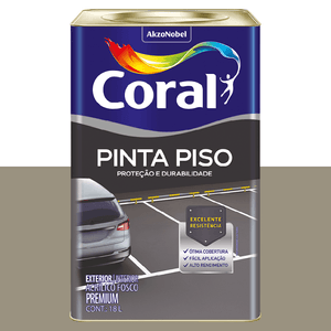 Coral Pinta Piso Externa 18L Fosco Concreto 666 Coral