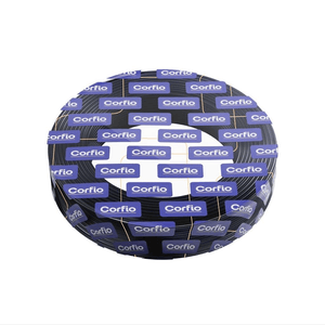Cabo Flexível 6.00mm2 Preto Corfio (Com 10 metros)