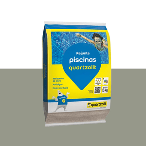Rejunte para Piscina 5kg Verde Floresta Piscina Quartzolit