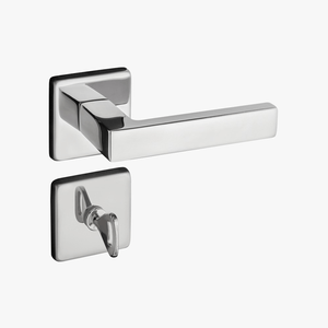 Fechadura Zamac Concept Roseta 409 Banheiro Cromada Pado