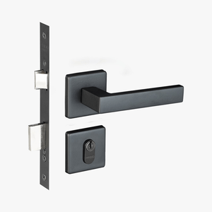 Fechadura Zamac Concept Roseta 409-40 Externa Preto Pado