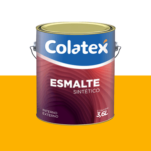 Tinta Esmalte Sintético Secagem Rápida Externa 3,6L Brilhante Amarelo Neoton