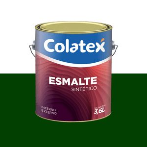Tinta Esmalte Sintético Secagem Rápida Externa 3,6L Brilhante Verde Folha Neoton