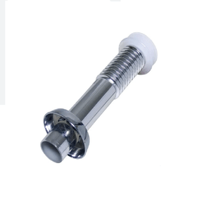 Tubo Ligação Plástico Cromado Para Spud Rígido Flexível Cl-4 Astra