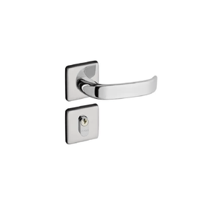 Fechadura Zamac Concept Roseta Quadrada 413 Externa Cromada Pado