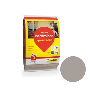 Rejunte Flexível Cinza Outono 5kg Quartzolit