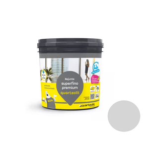 Rejunte Superfino Premium Cinza Platina 2kg Quartzolit