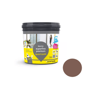 Rejunte Superfino Premium Marrom Café 2kg Quartzolit