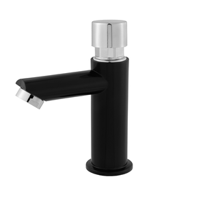 Torneira para Lavatório Mesa Automática 2000 B90 Abs Preta Higo